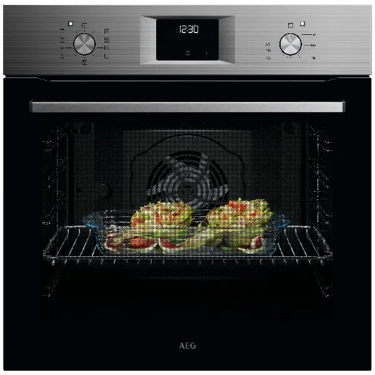 תנור בנוי 71 ליטר דגם AEG ABU51201M נירוסטה - יבואן רשמי