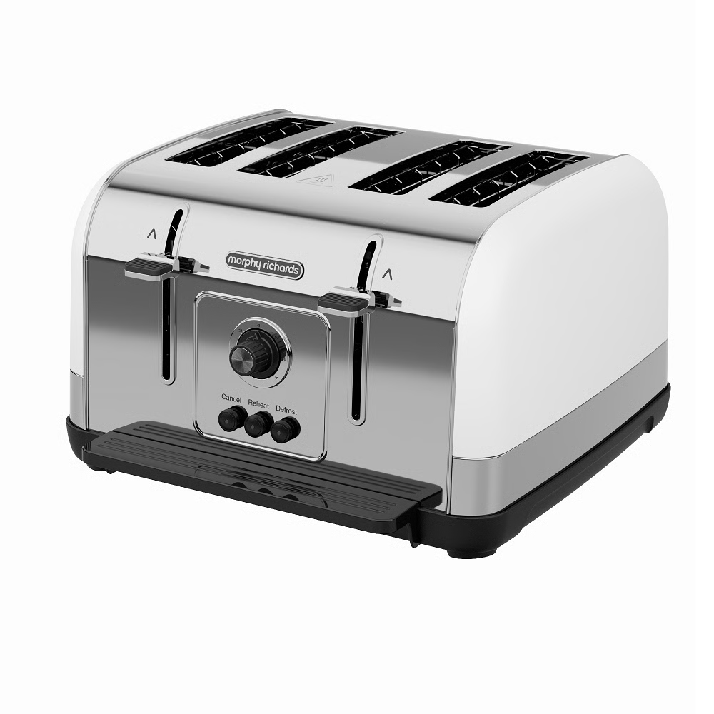 מצנם 4 פרוסות VENTURE WHITE Morphy Richards240134 - יבואן רשמי
