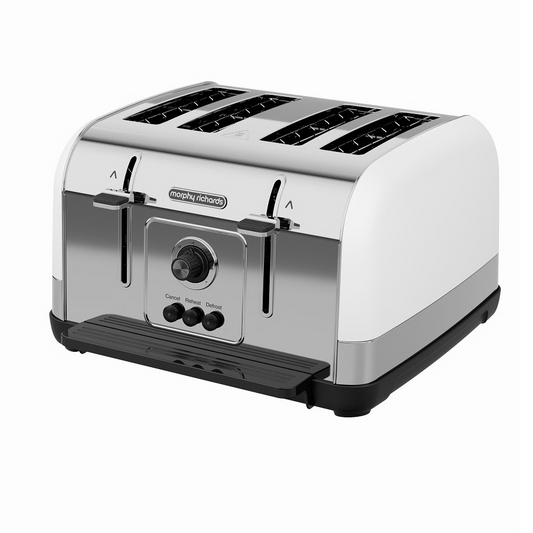 מצנם 4 פרוסות VENTURE WHITE Morphy Richards240134 - יבואן רשמי
