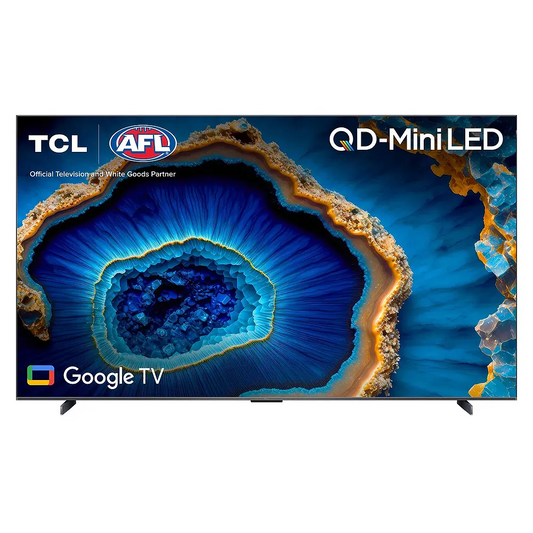 טלוויזיה 85 אינץ TCL 85C855 חכמה Google TV Premium QD-MiniLED - יבואן רשמי
