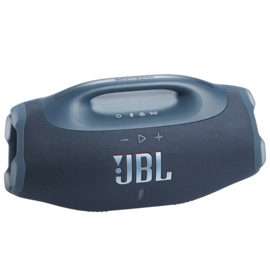 רמקול אלחוטי JBL Boombox 4 - צבע כחול אחריות ע"י - יבואן הרשמי