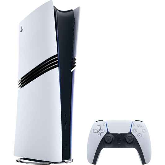 קונסולה Sony PlayStation 5 Pro 2TB Digital Edition - צבע לבן שנה אחריות ע"י - יבואן הרשמי