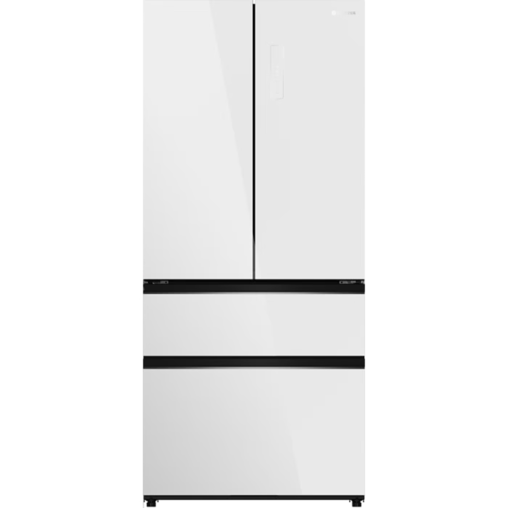 מקרר 4 דלתות מקפיא תחתון 509 ליטר נטו Electra EL511GW - גימור זכוכית לבנה אחריות ע"י - יבואן הרשמי