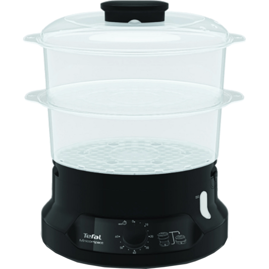 סיר אידוי לבישול איטי Tefal VC139865 - צבע שחור שנה אחריות ע"י - יבואן הרשמי