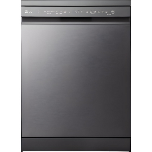 מדיח כלים רחב 14 מערכות כלים LG DFC513FM - גימור נירוסטה מושחרת - יבואן רשמי