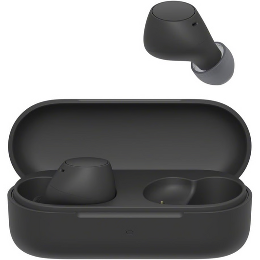אוזניות אלחוטיות Sony WF-C510 Bluetooth - צבע שחור שנה אחריות ע"י - יבואן הרשמי