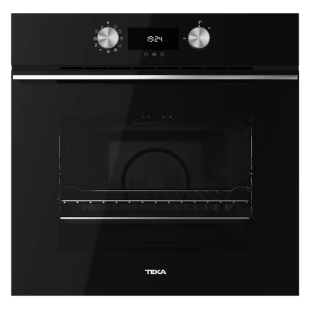 תנור אפיה בנוי פירוליטי Teka תקה HLB 8200P SHABAT זכוכית שחורה פיקוד שבת עם אישור הלכתי - יבואן רשמי