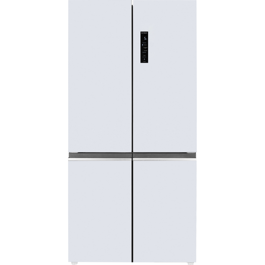 מקרר 4 דלתות ג'נרל דגם GE780GW זכוכית לבנה - יבואן רשמי