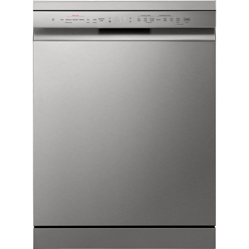 מדיח כלים 14 מערכות כלים LG DFC435FP - גימור נירוסטה - יבואן רשמי