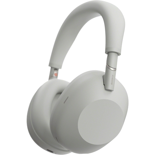 אוזניות קשת אלחוטיות Sony WH-1000XM6 - צבע כסוף פלטינה שנתיים אחריות ע"י - יבואן הרשמי