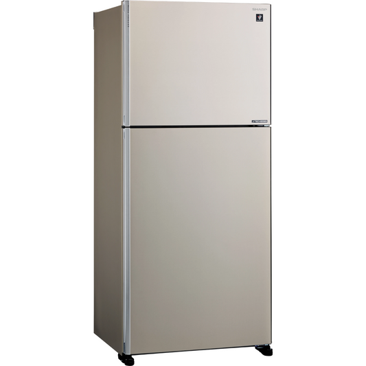 מקרר מקפיא עליון 556 ליטר נטו Sharp SJ-3655BG עם התקן שבת מובנה - גימור בז - יבואן רשמי