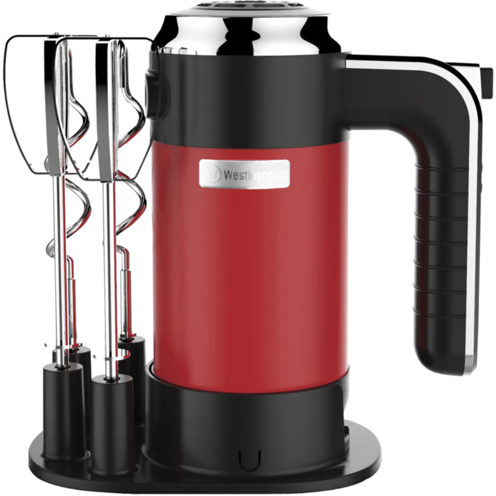 מיקסר ידני דיגיטלי רטרו Westinghouse WKHM-250R - צבע אדום אחריות ע"י - יבואן הרשמי