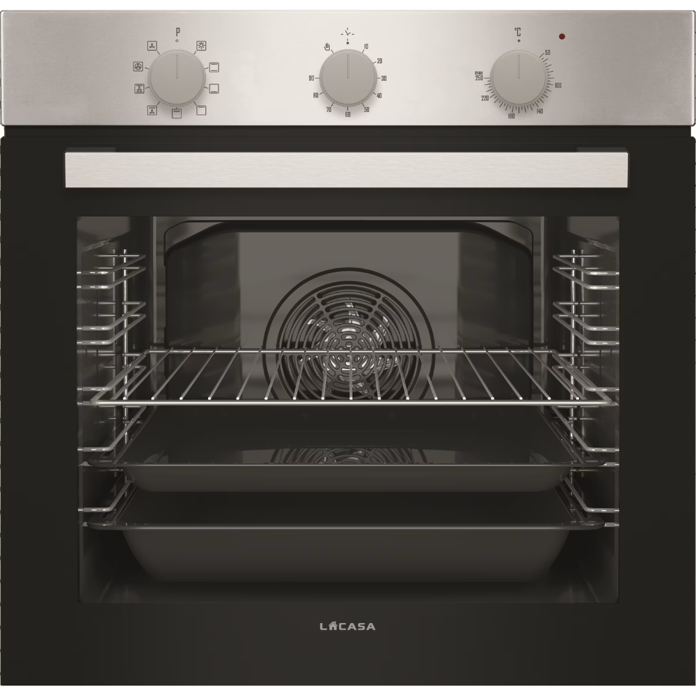 תנור בנוי 60 ס"מ לקאזה דגם LCN60IX נירוסטה - יבואן רשמי