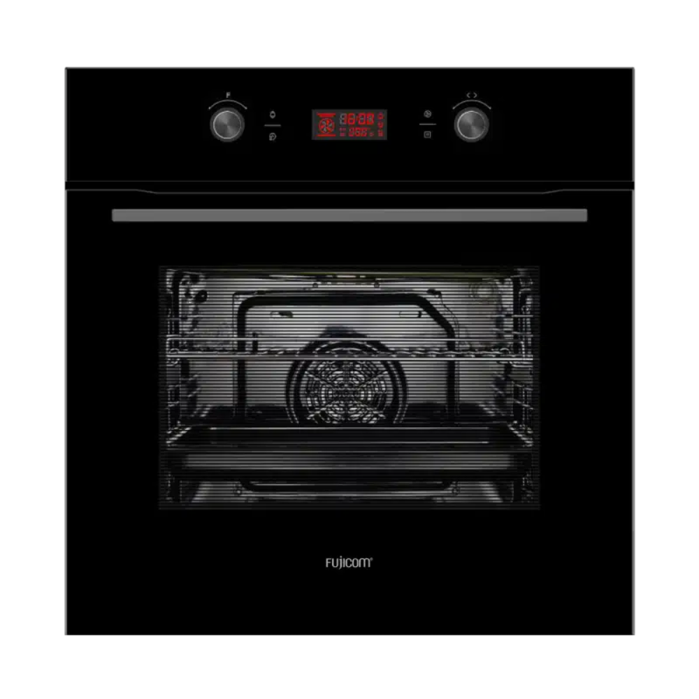 תנור בנוי דיגטלי FJ-BO797BL פוג’יקום FUJICOM צבע זכוכית שחורה - יבואן רשמי