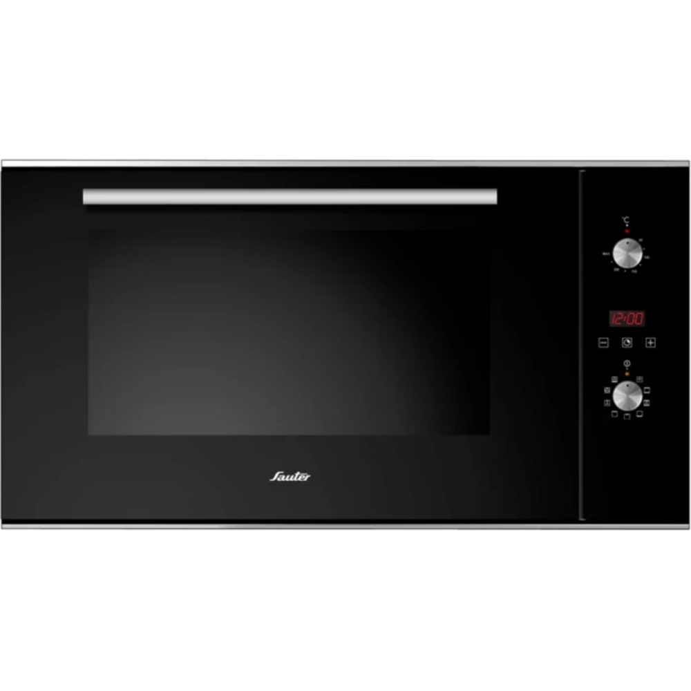 תנור בנוי 75 ליטר Sauter SBI9900B - צבע שחור אחריות ע"י - יבואן הרשמי