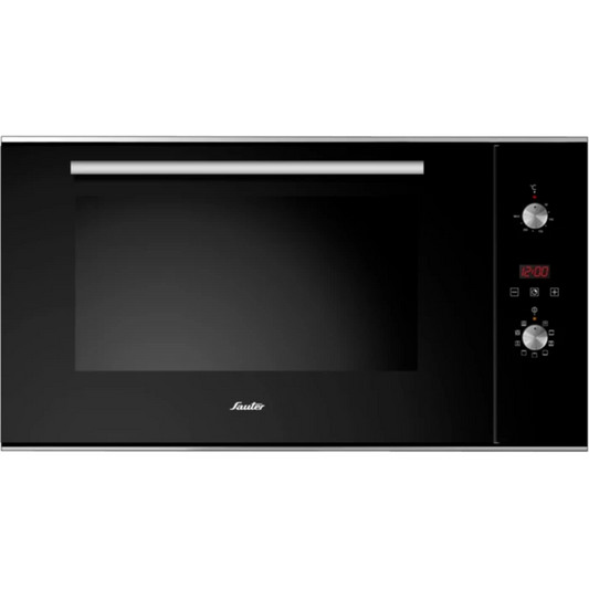 תנור בנוי 75 ליטר Sauter SBI9900B - צבע שחור אחריות ע"י - יבואן הרשמי
