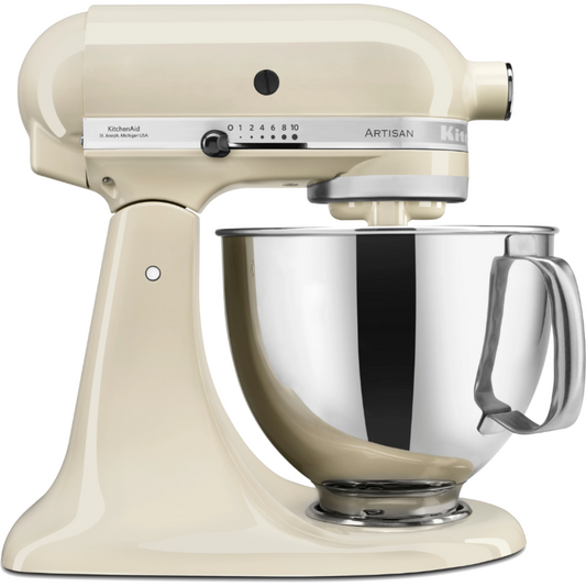 מיקסר עם זוג קערות בנפחים שונים KitchenAid 5KSM175EAC צבע שקד - יבואן רשמי