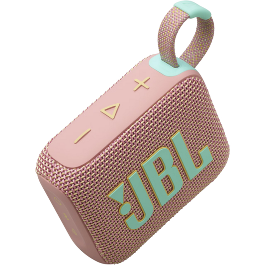 רמקול אלחוטי JBL GO 4 IP67 4.2W - צבע ורוד שנה אחריות ע"י - יבואן הרשמי