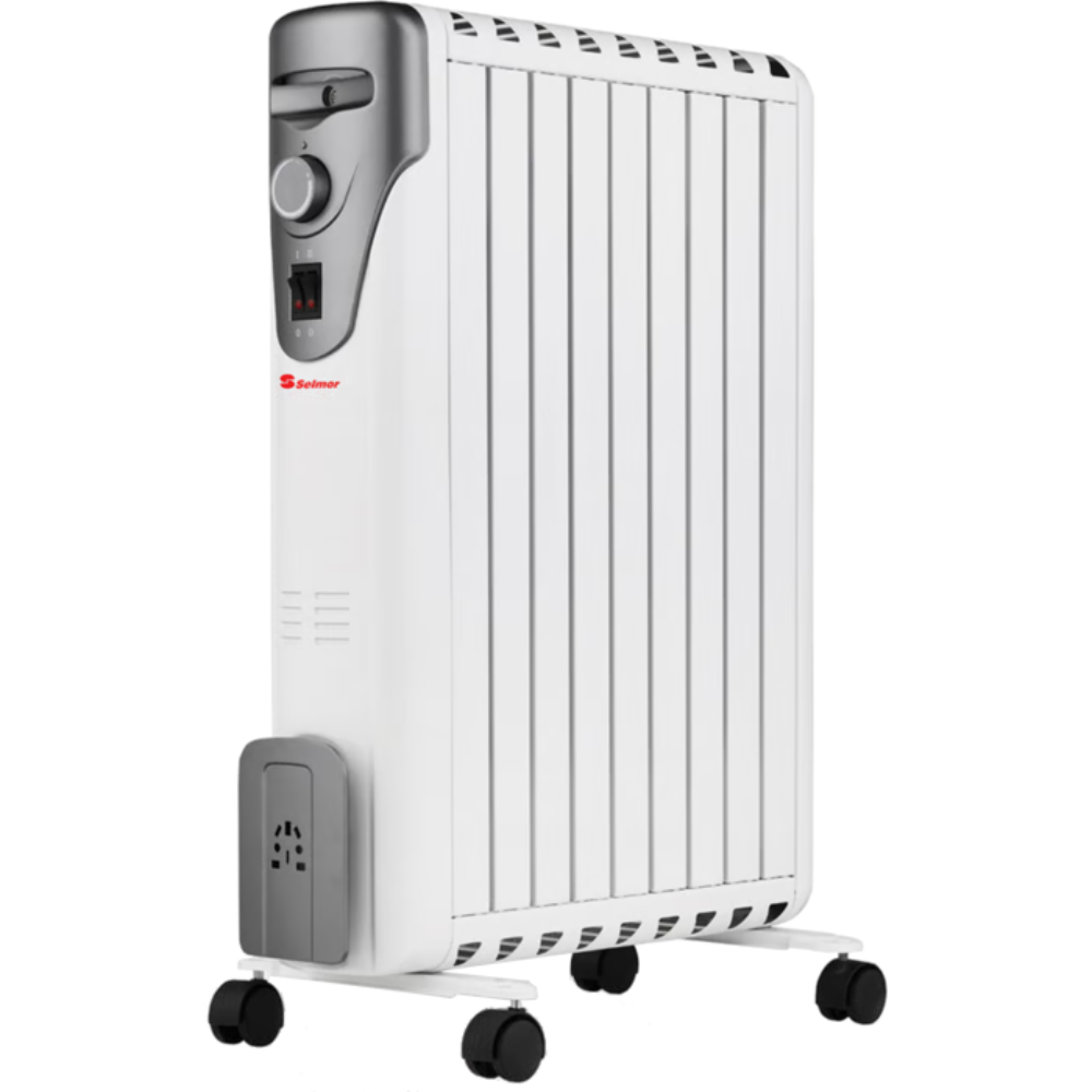 רדיאטור מוגן ללא שמן 9 צלעות Selmor SE-7596 - אחריות ע"י - יבואן הרשמי