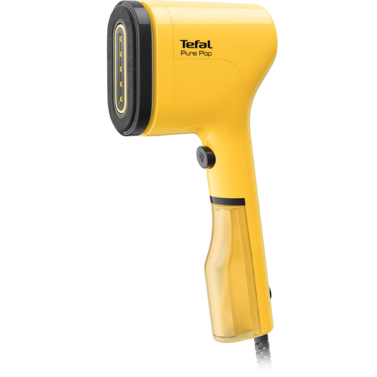 מגהץ קיטור אנכי Tefal Pure Pop DT2026G0 - צבע צהוב אחריות ע"י - יבואן הרשמי