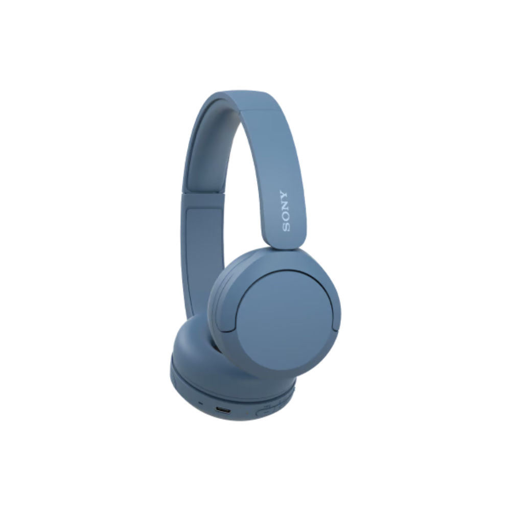 אוזניות אלחוטיות Sony Wh-CH520L BT - צבע כחול שנה אחריות ע"י - יבואן הרשמי
