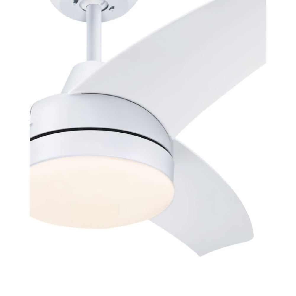 מאוורר תקרה 42'' Longwood WIFI מנוע DC לבן 28W CCT עמעם ושלט Westinghouse - יבואן רשמי