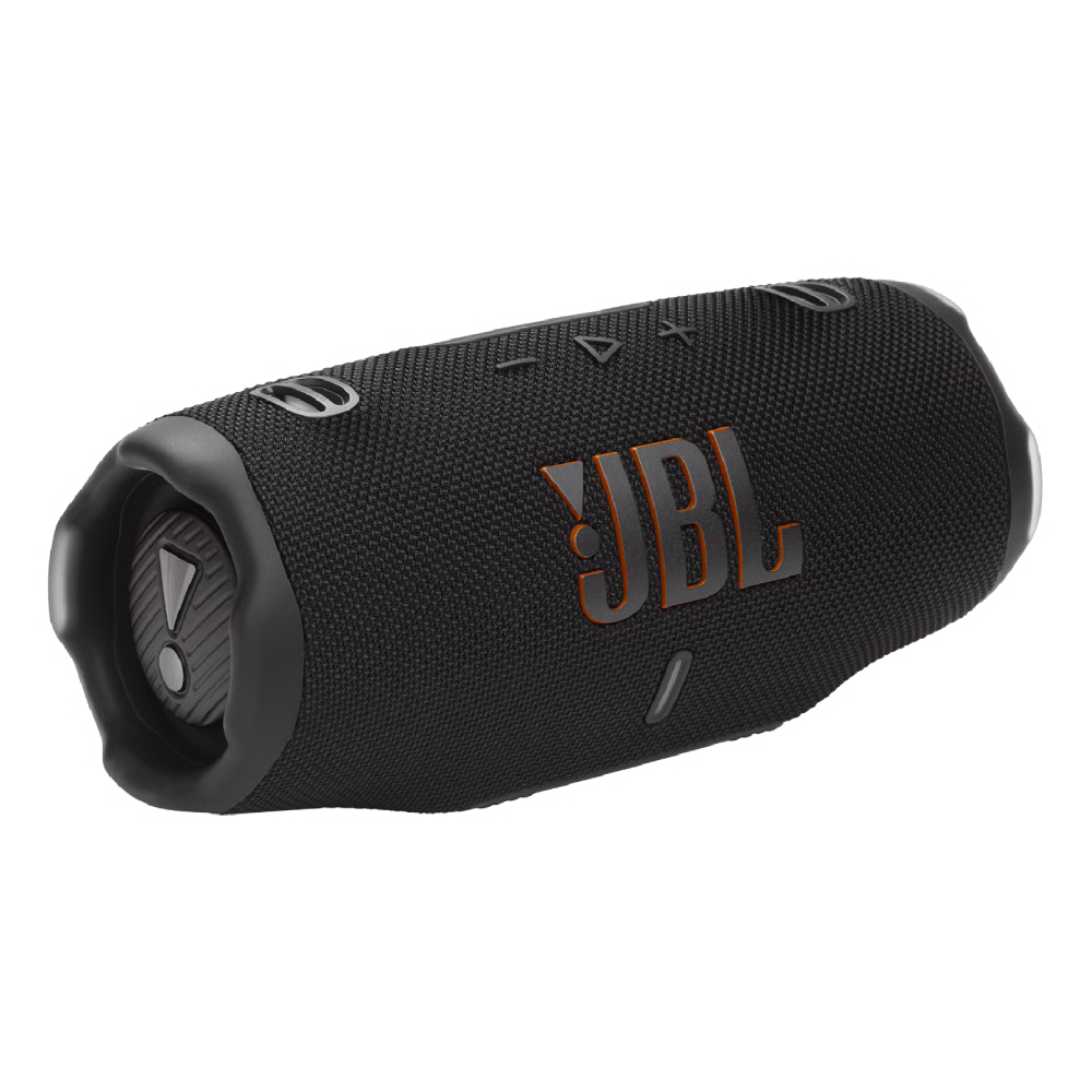 רמקול Bluetooth אלחוטי נייד JBL Charge 6 - צבע שחור שנה אחריות ע"י - יבואן הרשמי