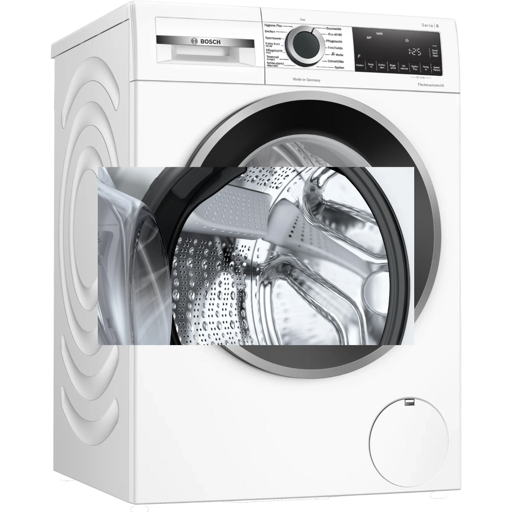 מכונת כביסה פתח חזית 9 ק"ג Bosch WGG244120 במהירות 1,400 סל"ד תוצרת גרמניה - צבע לבן