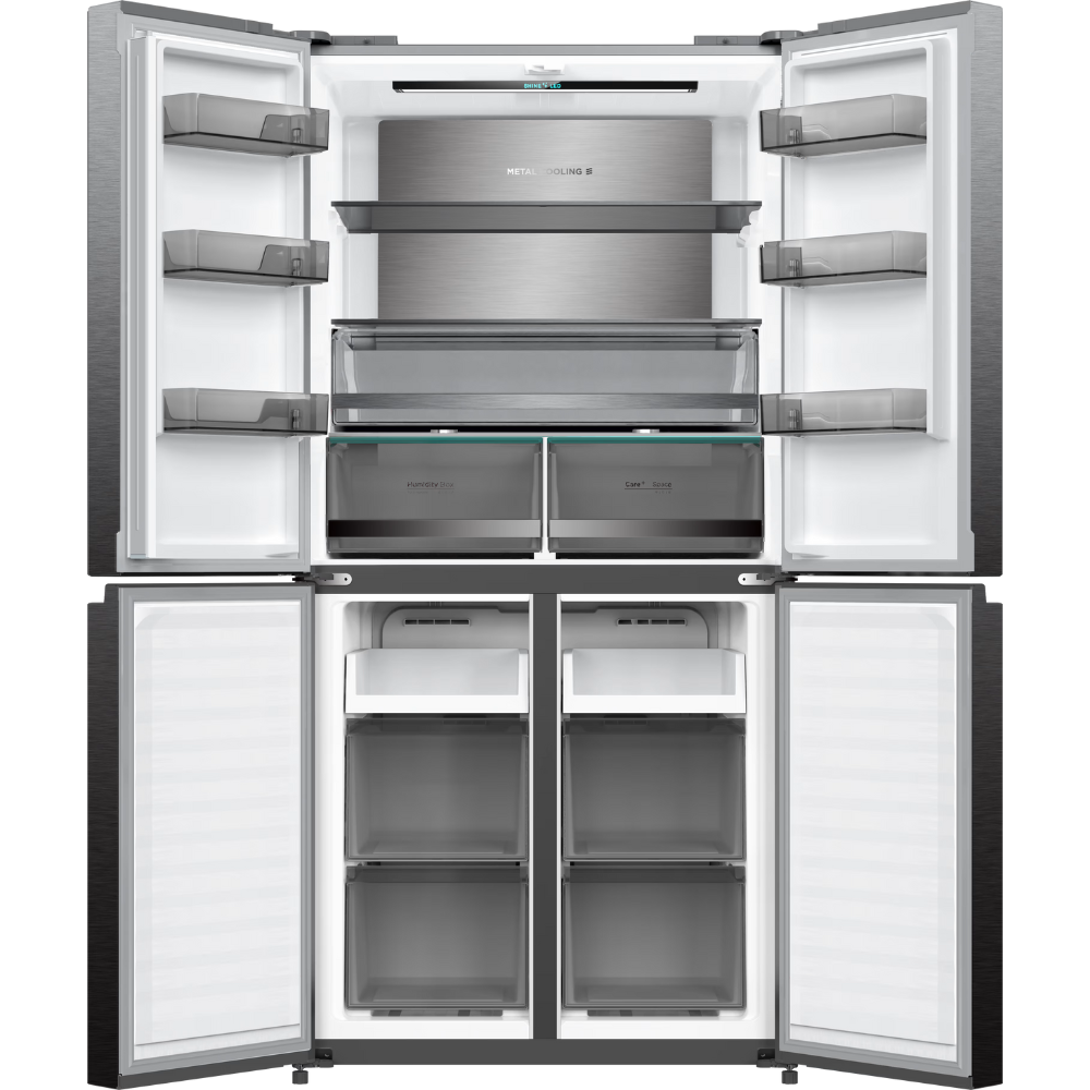 מקרר 4 דלתות ג'נרל דגם GE551BIX שחור מט - יבואן רשמי