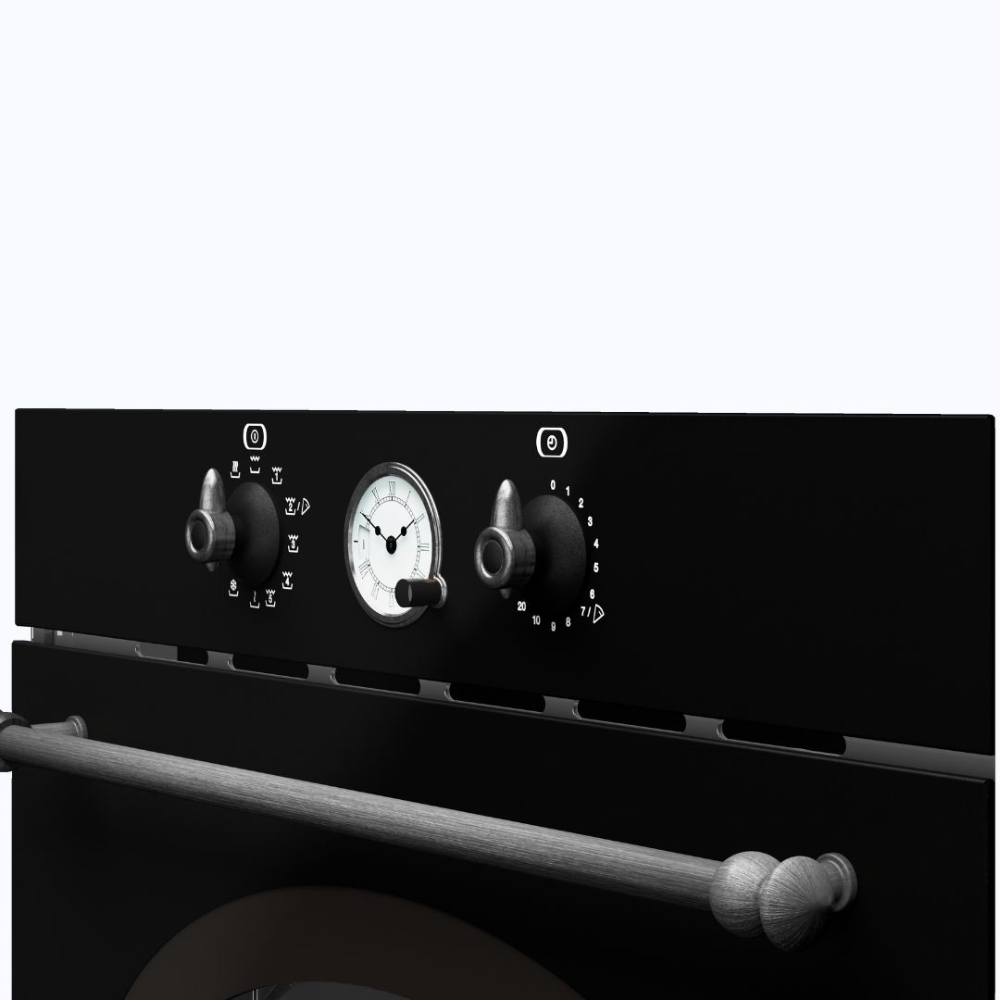 מיקרוגל בילט-אין קומפקטי בעיצוב כפרי TEKA MWR 32 Anthracite Silver - יבואן רשמי