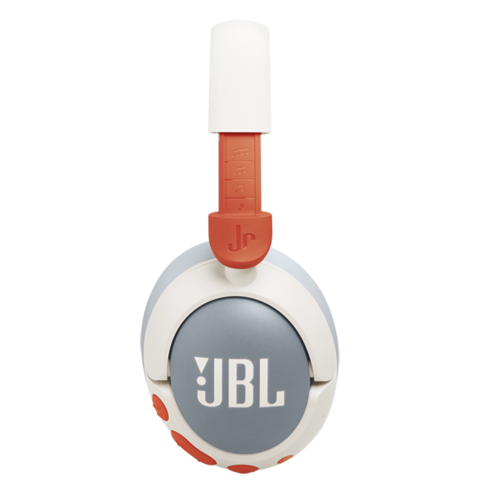 אוזניות קשת לילדים כולל סינון רעשים JBL JR470NC - צבע לבן אחריות ע"י - יבואן הרשמי