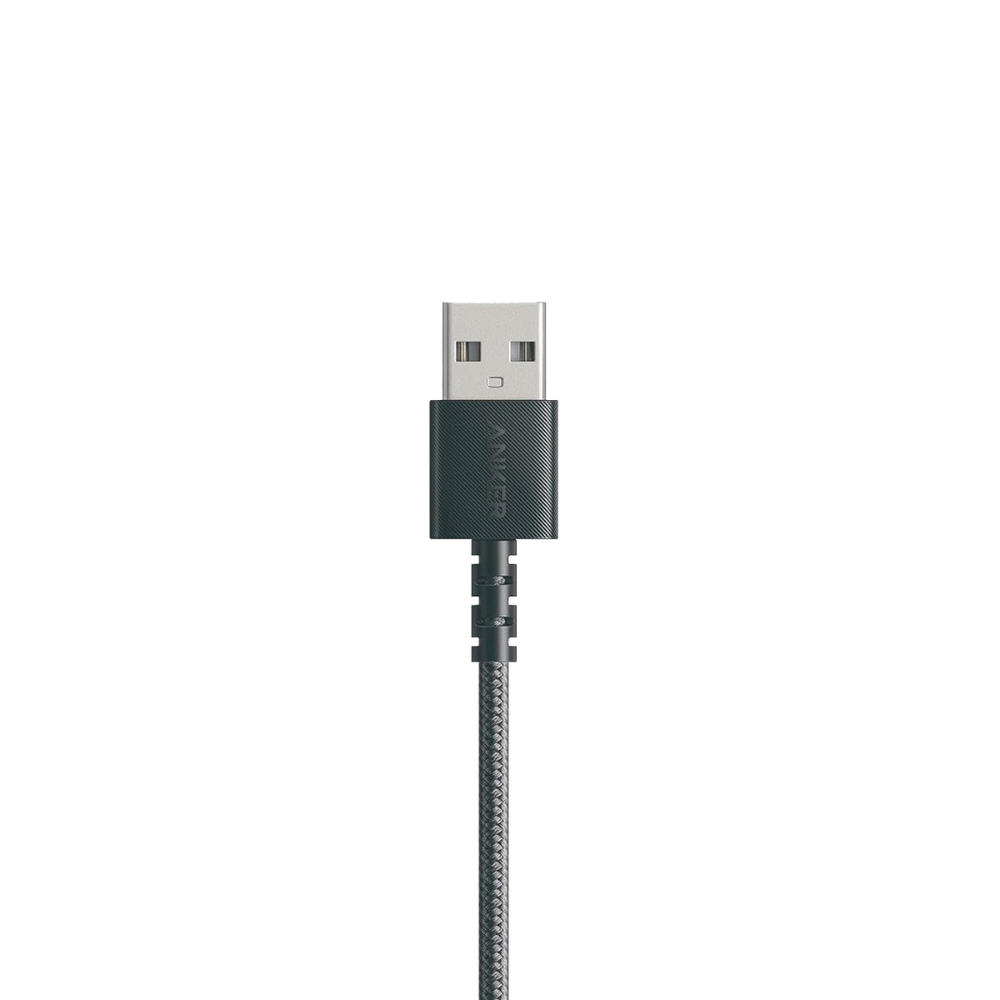 כבל Anker Powerline Type-C to Type-A - באורך 3 מטר צבע שחור שנה אחריות ע"י - יבואן הרשמי