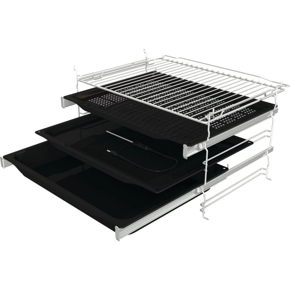 תנור אפייה בנוי פירוליטי 77 ליטר Gorenje Essential Line OPS84BG - גימור שחור - יבואן רשמי