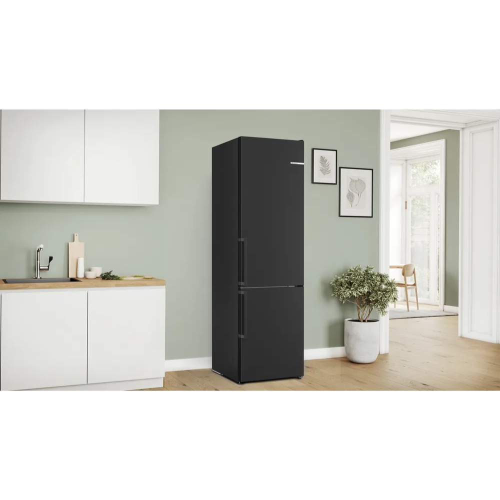 מקרר בוש Bosch מקפיא תחתון רוחב 60 ס”מ KGN39VXCT נירוסטה מושחרת - יבואן רשמי