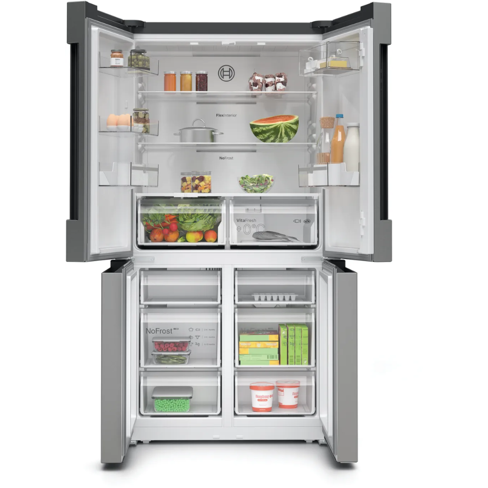 מקרר מקפיא תחתון 4 דלתות BOSCH בוש KFN96VPEA - יבואן רשמי