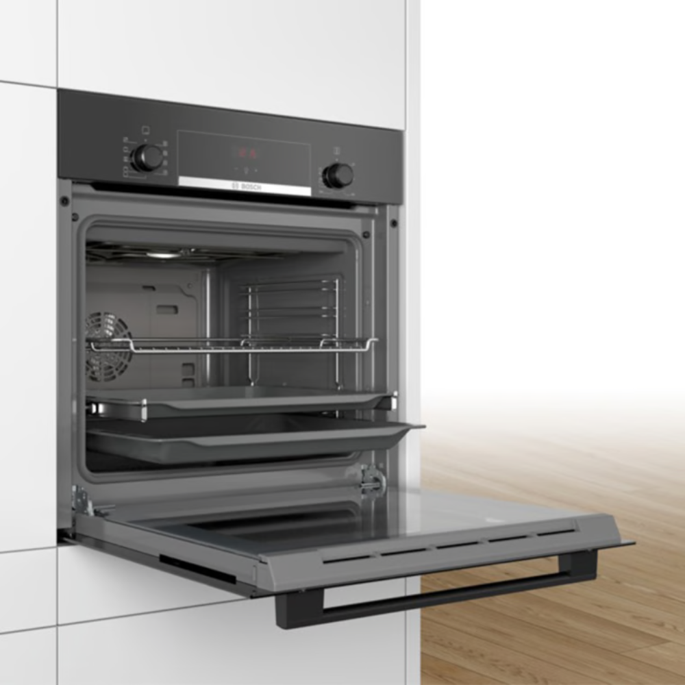 תנור אפייה בנוי שחור דגם BOSCH HBF534EB0Q