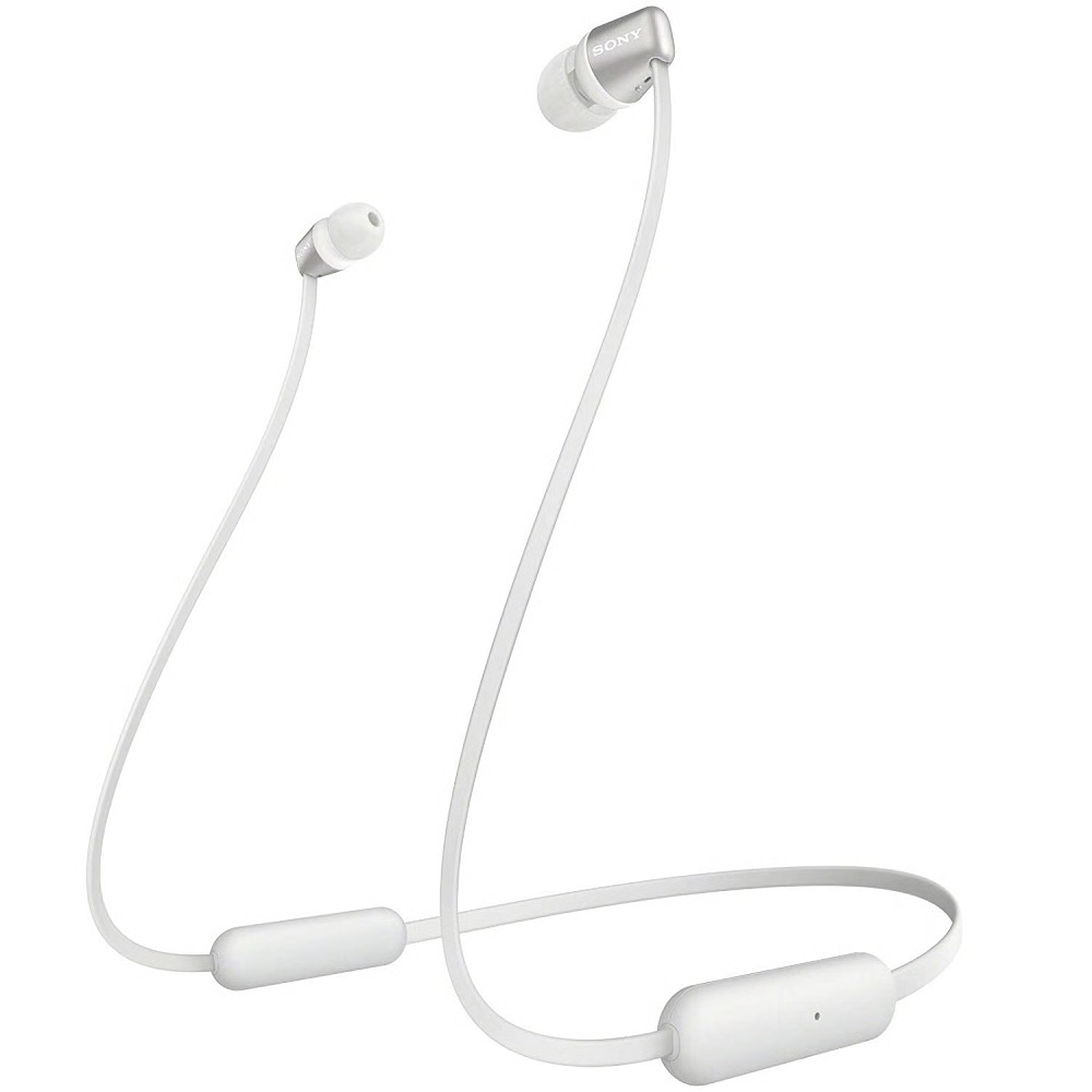 אוזניות אלחוטיות Sony WI-C310W - צבע לבן שנה אחריות ע"י - יבואן הרשמי