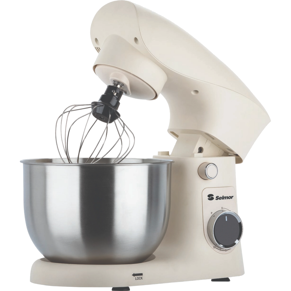 מיקסר 4.5 ליטר Selmor SE-7916 - צבע קרם אחריות ע"י - יבואן הרשמי