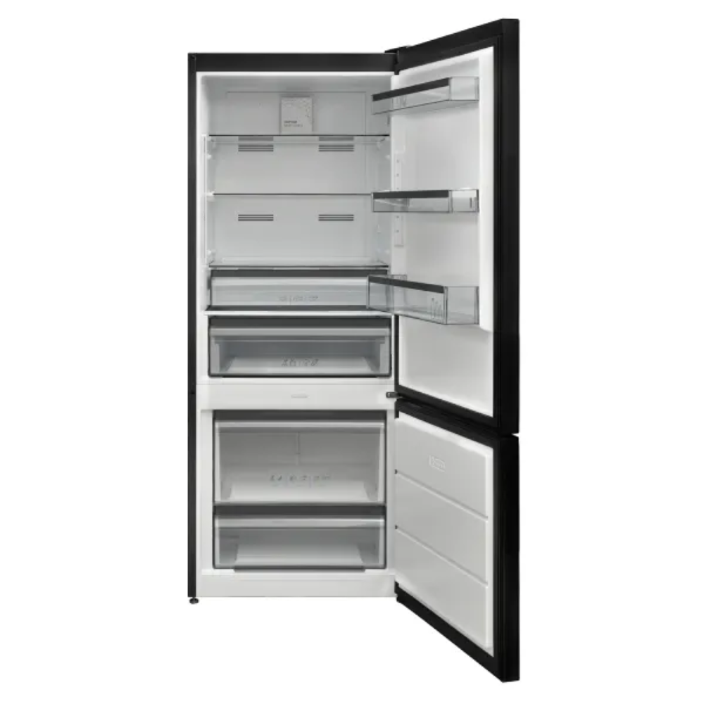 מקרר מקפיא תחתון 428 ליטר דגם FJ-NF624DX פוג'יקום FUJICOM נירוסטה שחורה - יבואן רשמי