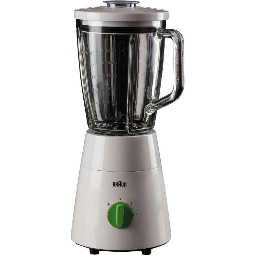 בלנדר מזכוכית 3 ב-1 Braun JB0153WH - צבע לבן אחריות ע"י היבואן הרשמי - יבואן רשמי