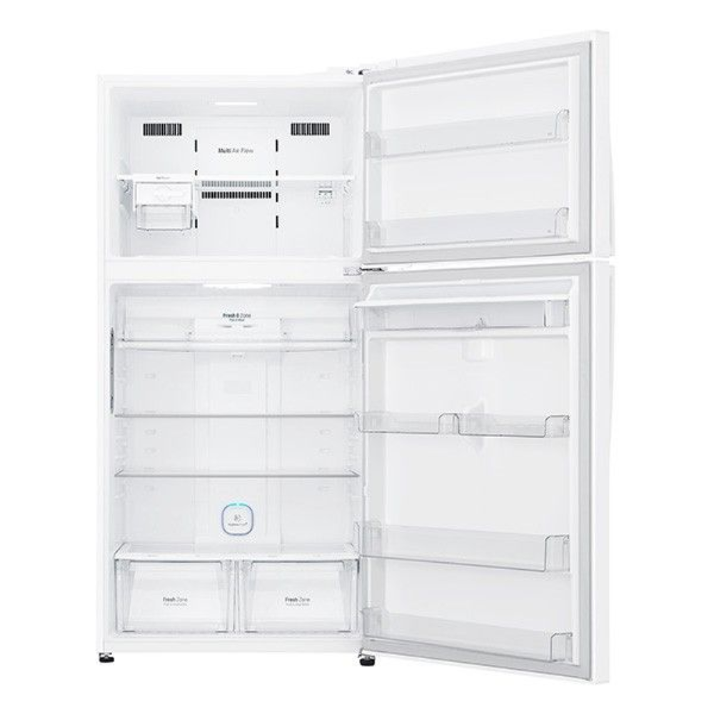 מקרר מקפיא עליון LG אל ג’י GR-M6981WE עם התקן שבת לבן - יבואן רשמי