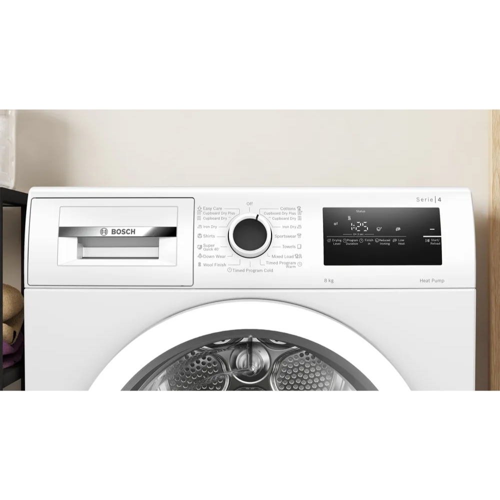 מייבש כביסה Bosch WTH9281IL ‏8 ‏ק"ג בוש - יבואן רשמי