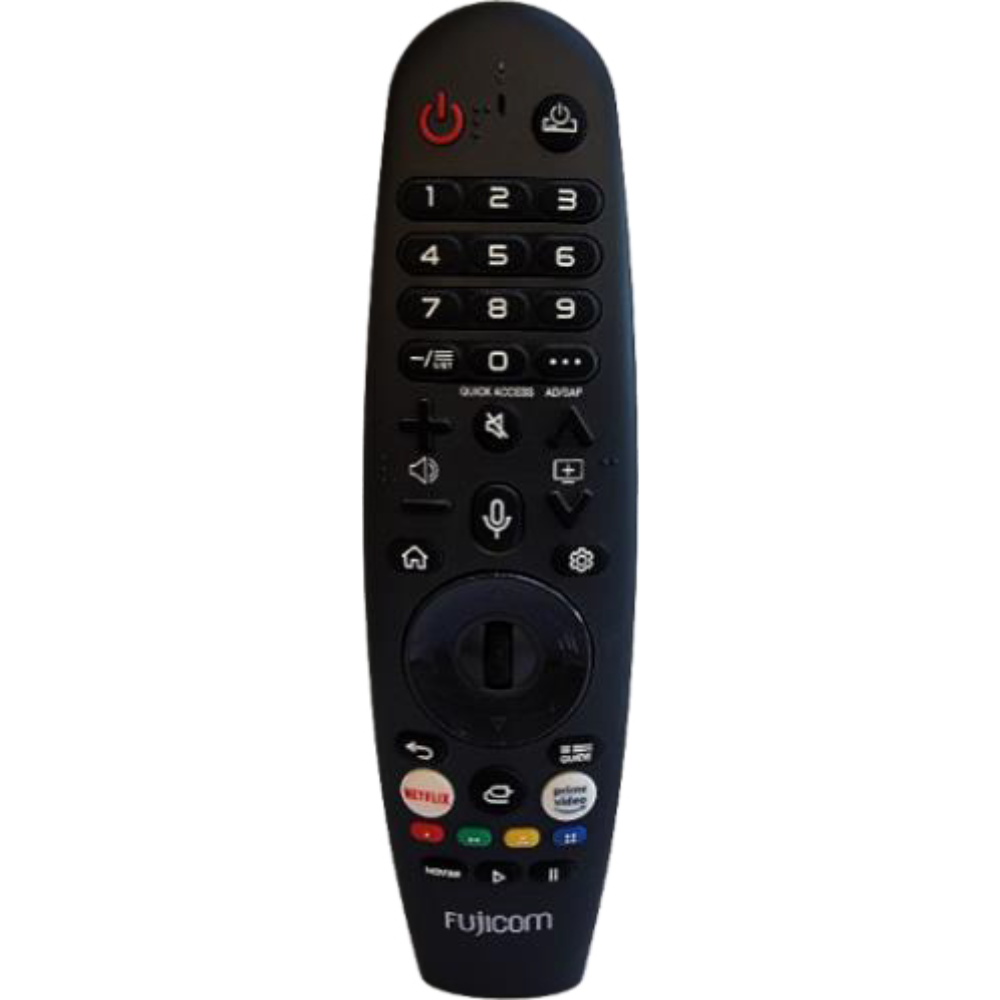 טלויזיה חכמה ללא מסגרת Fujicom 4K UHD QLED 65'' FJ-65Q10X - יבואן רשמי