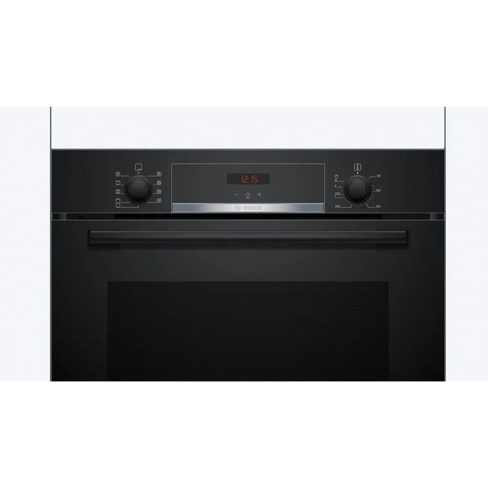 תנור בנוי 71 ליטר דגם HBA534BB3 בוש BOSCH שחור - יבואן רשמי