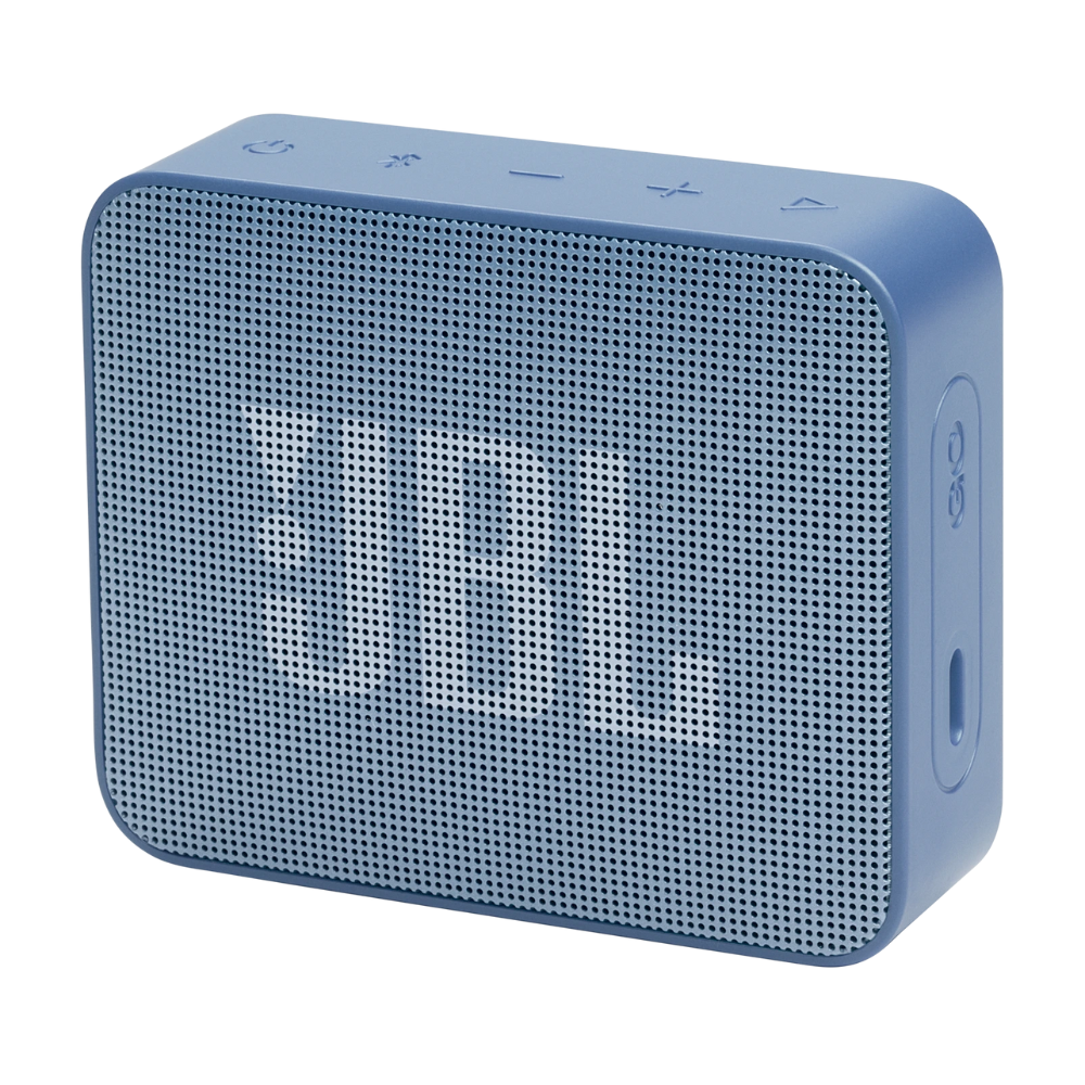 רמקול אלחוטי נייד JBL Go Essential 2 IP67 - צבע כחול שנה אחריות ע"י - יבואן הרשמי