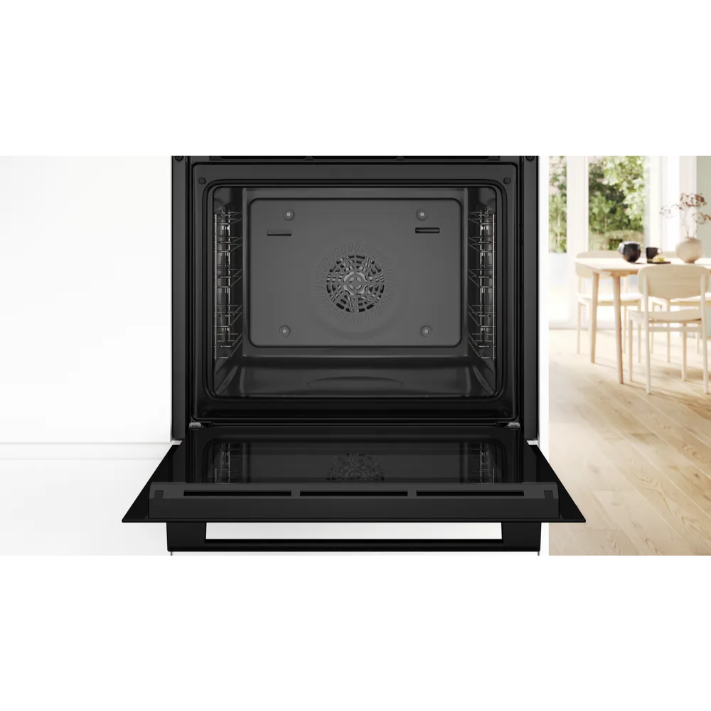 תנור בנוי 71 ליטר דגם HBA534BB3 בוש BOSCH שחור - יבואן רשמי