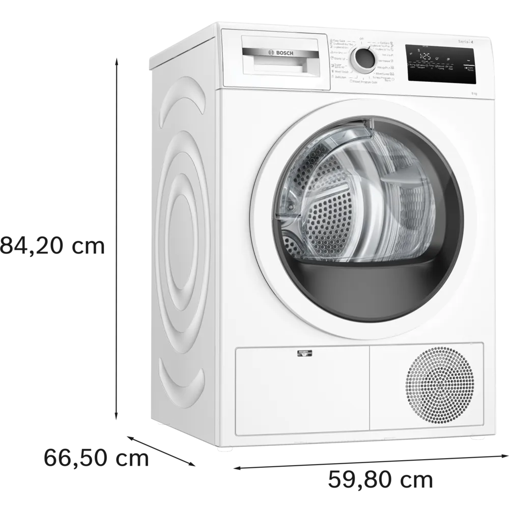 מייבש כביסה פתח חזית BOSCH בוש WTN85203IL - יבואן רשמי