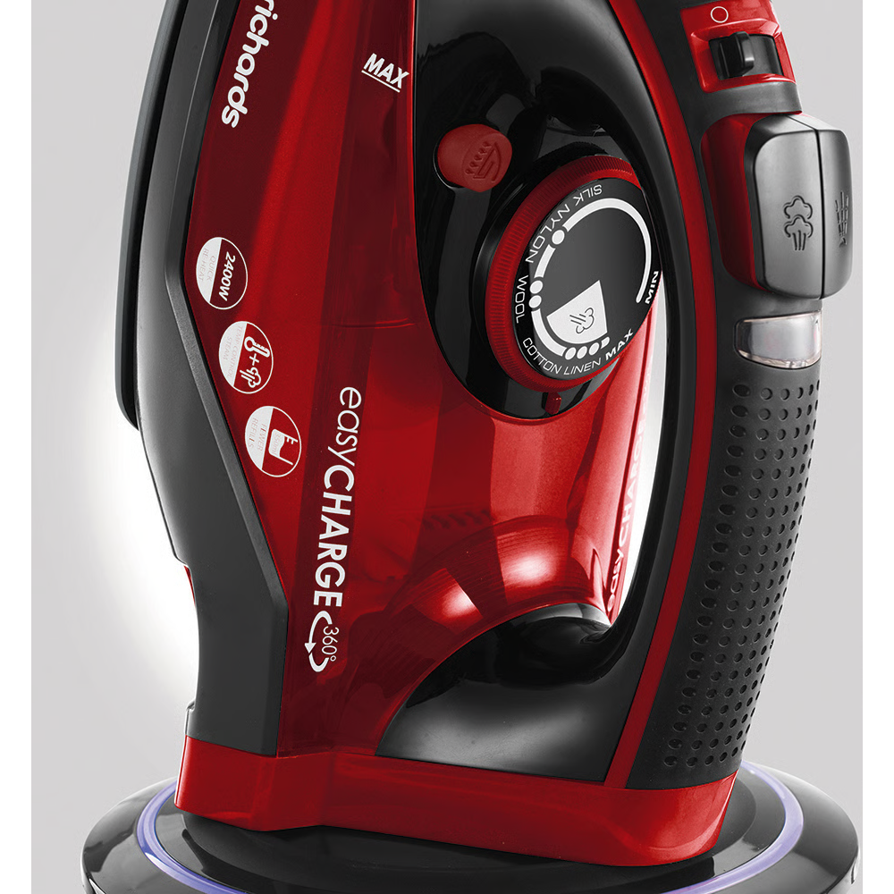 מגהץ אדים אלחוטי מבית מורפי ריצ'ארדס easy CHARGE 360 Morphy Richards 303250 - יבואן רשמי