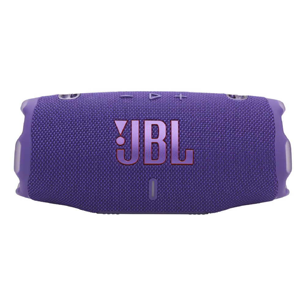 רמקול Bluetooth אלחוטי נייד JBL Charge 6 - צבע סגול שנה אחריות ע"י - יבואן הרשמי