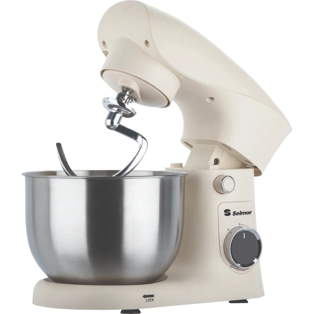 מיקסר 4.5 ליטר Selmor SE-7916 - צבע קרם אחריות ע"י - יבואן הרשמי